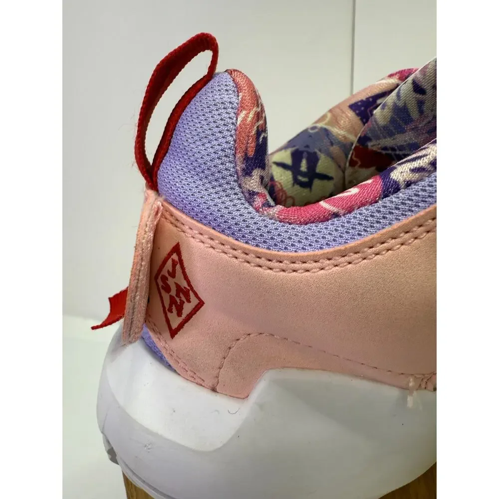 Nike Jordan One Take 4 SE Pink White Lavender Basketball Sneakers Girls 6Y